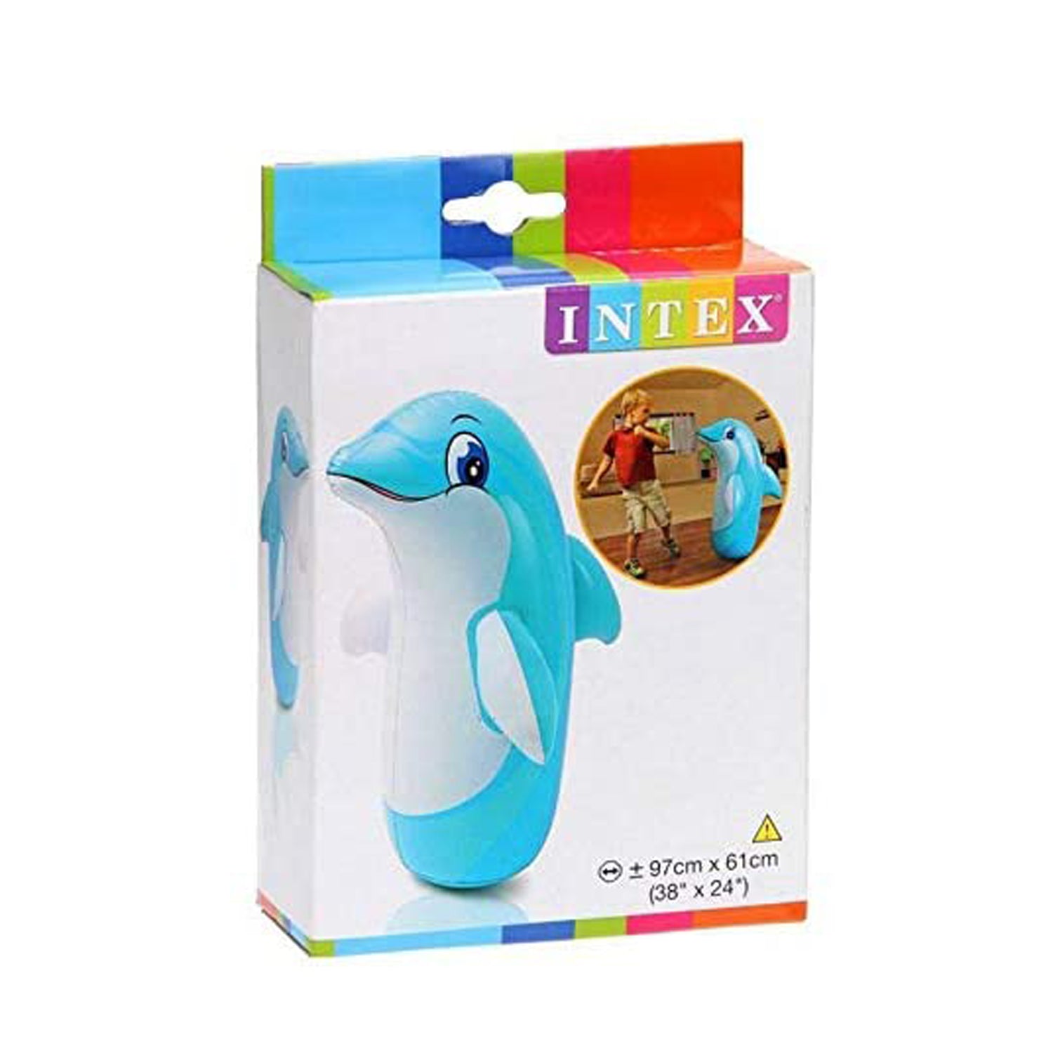 NHR Hit Me Inflated Toy for Kids Inflatable Water Filled Base (in Different Styles)