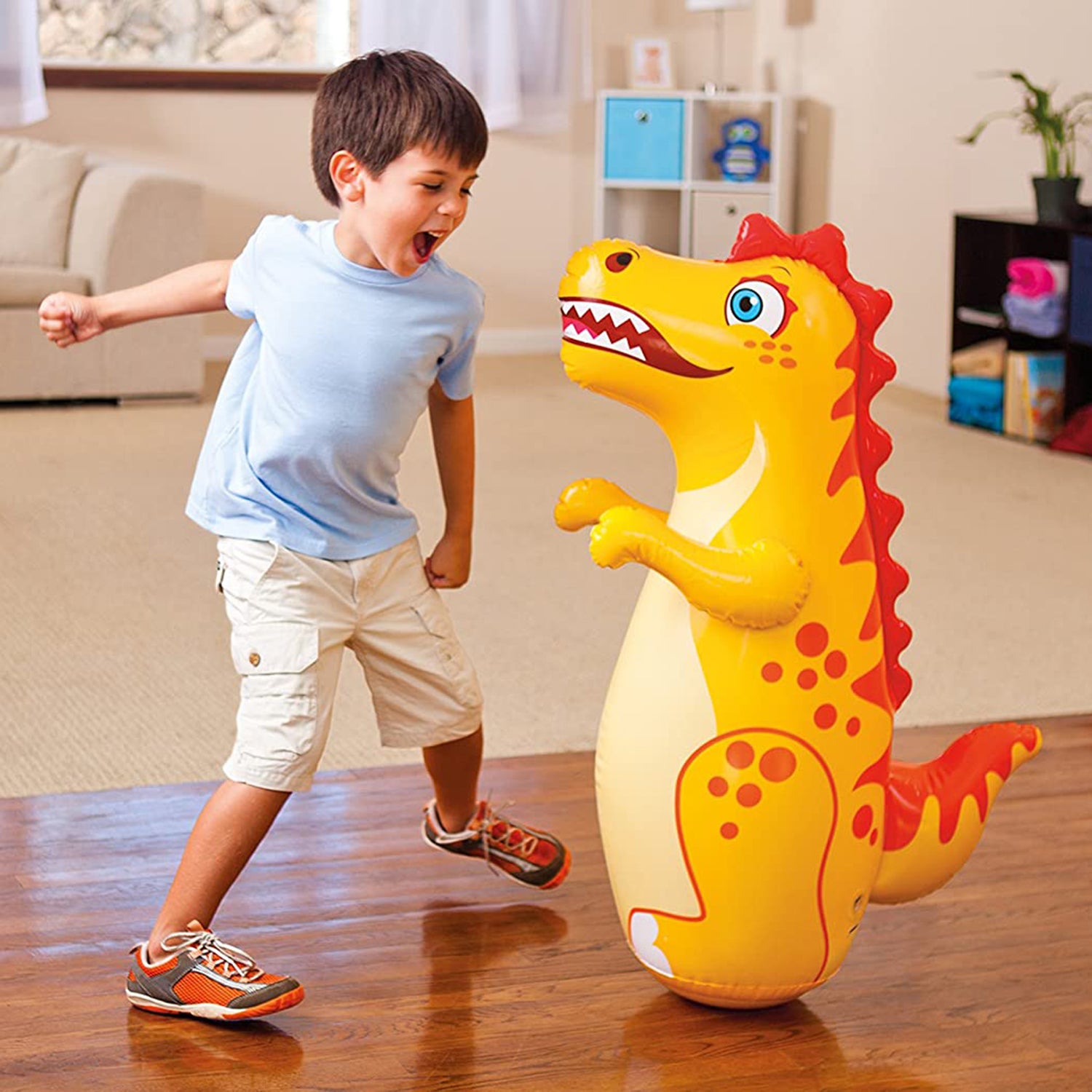 NHR Hit Me Inflated Toy for Kids Inflatable Water Filled Base (in Different Styles)
