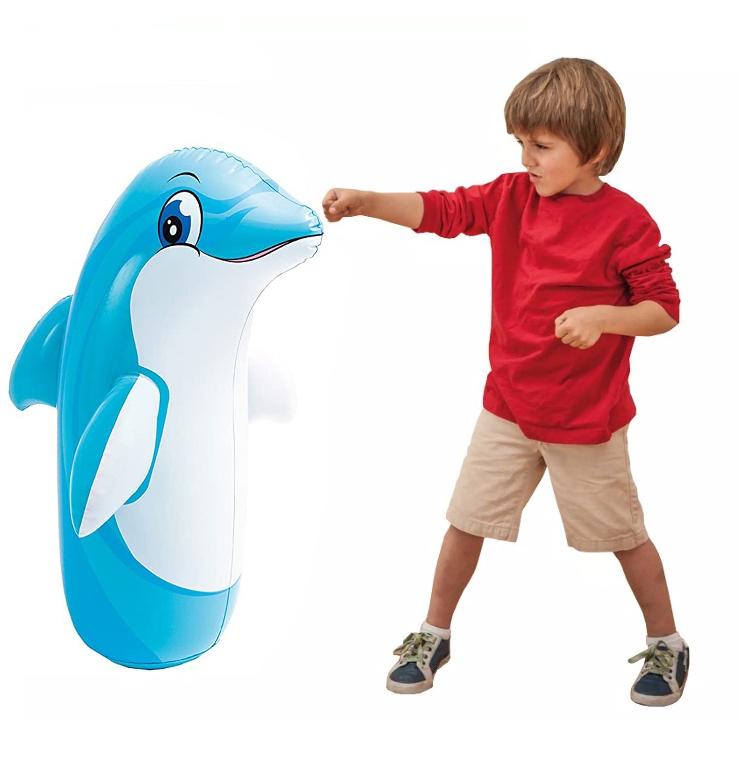 NHR Hit Me Inflated Toy for Kids Inflatable Water Filled Base (in Different Styles)