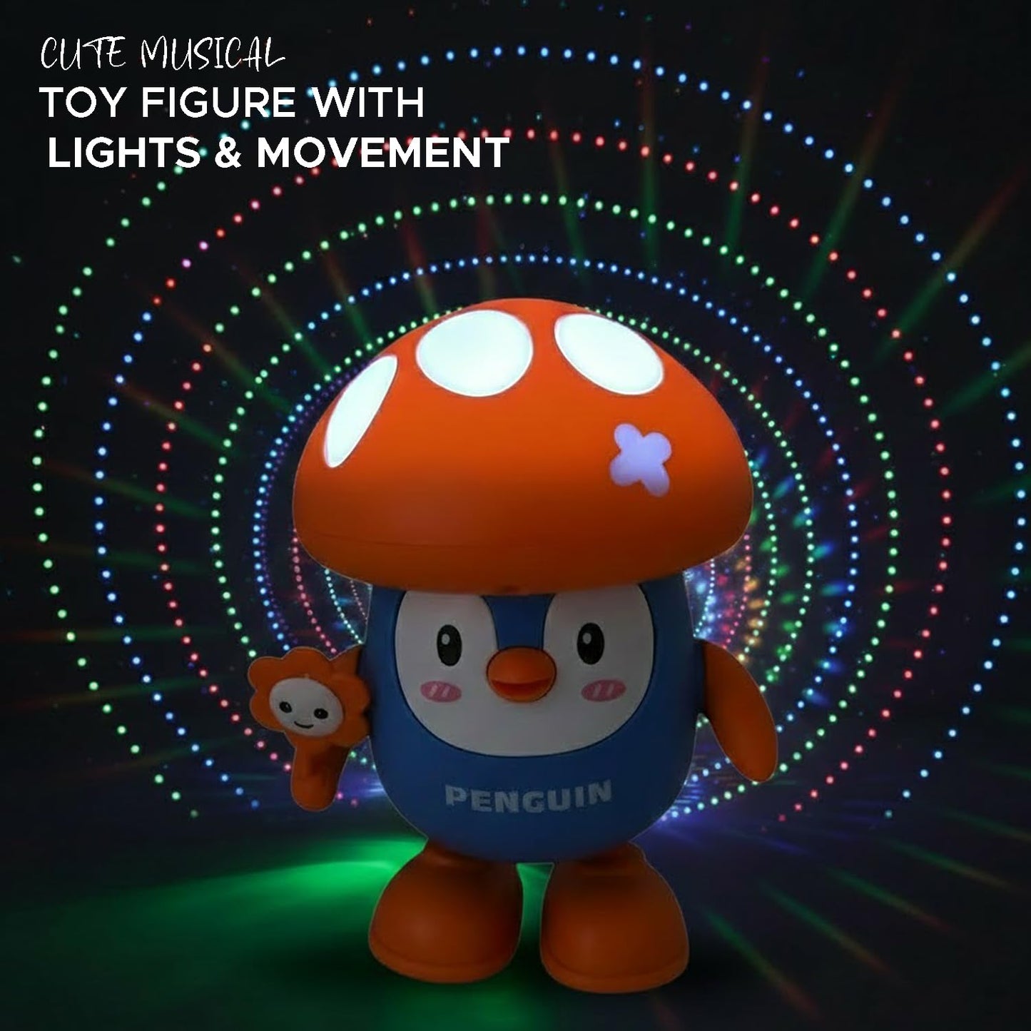 Fun Nation Dancing Mushroom Musical Toy with Lights - product image 5