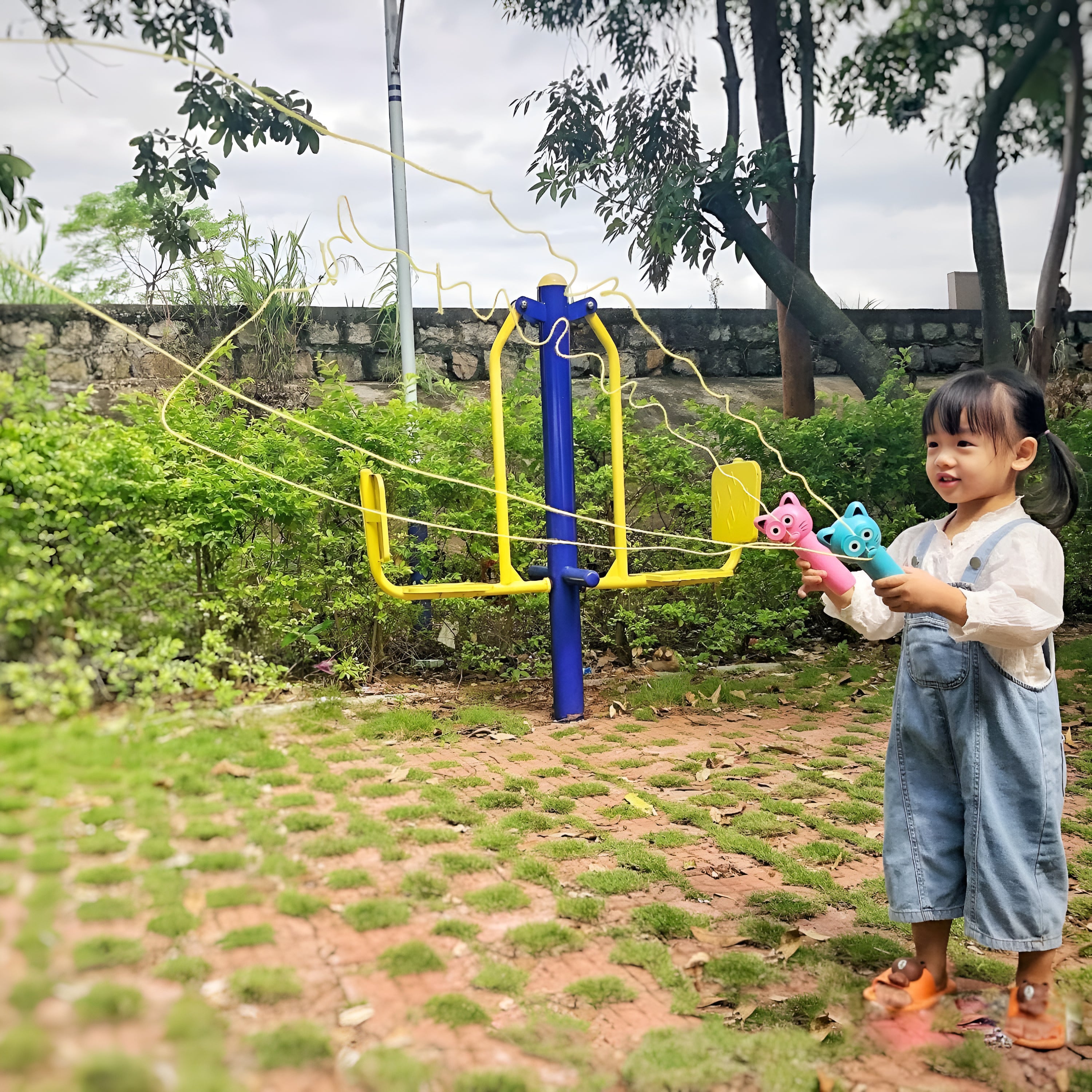 NHR_Electric Skipping Rope Launcher Play for Boys & Girls