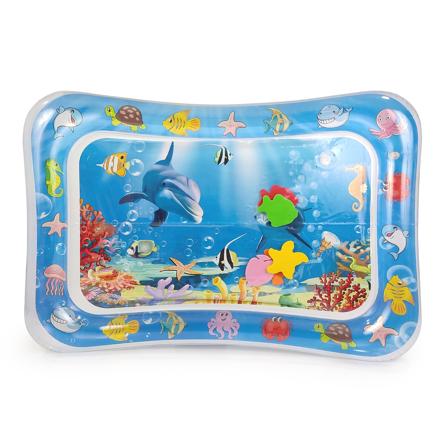 NHR Baby Water Play Mat Toy | Leak-Proof Inflatable Water Mat | Baby Tummy Time | Fun Activity Play Center Indoor & Outdoor For Babies 3 to 12 Months