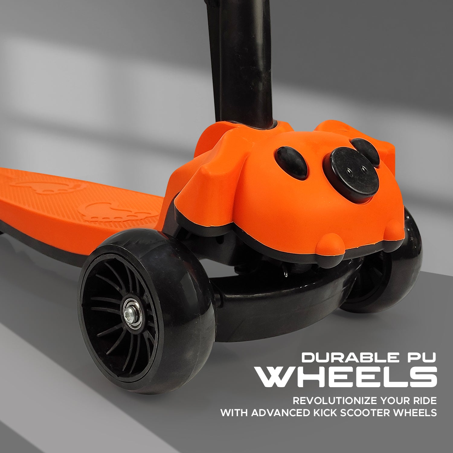 NHR Smart Kick Scooter With Adjustable Height & Foldable Scooter for Kids 3+ Years