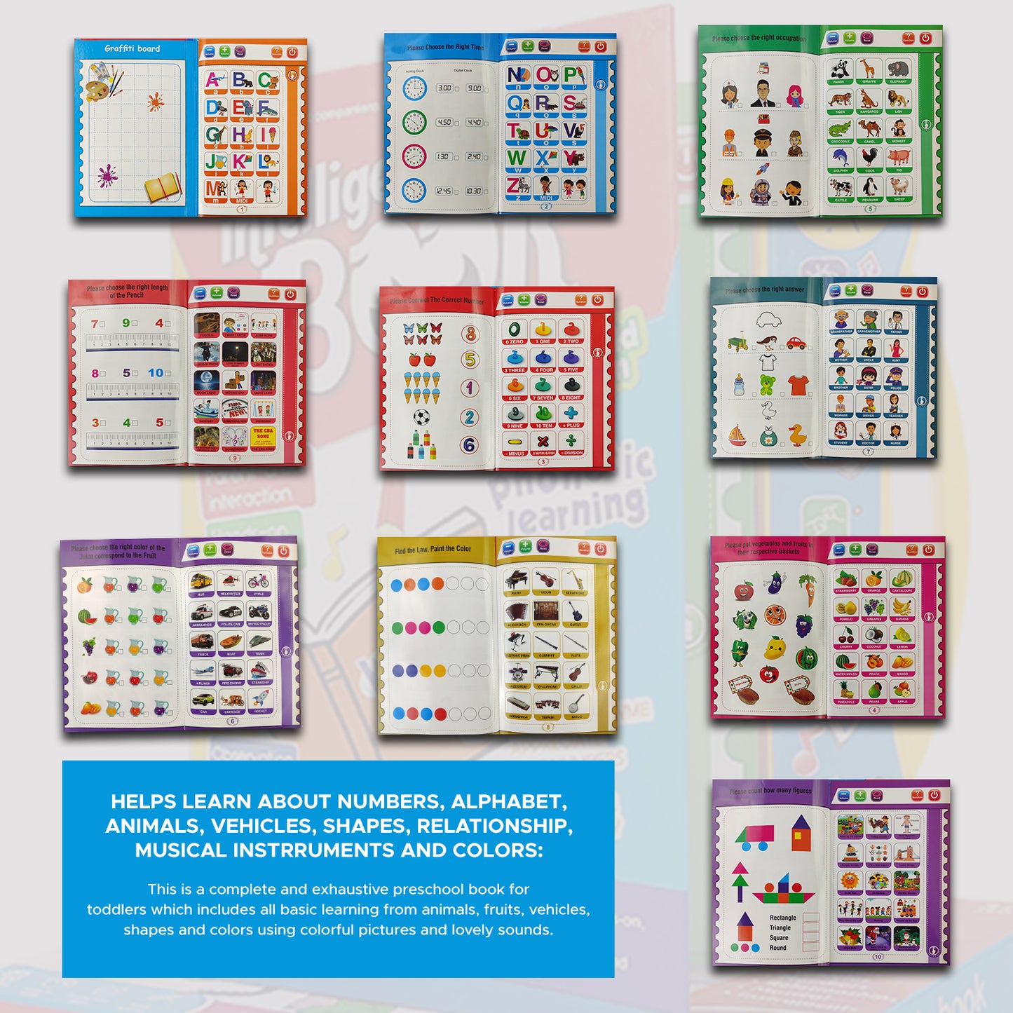 Fun Nation Learning Intelligence E-Book for Kids - product image 10 | Fun Nation