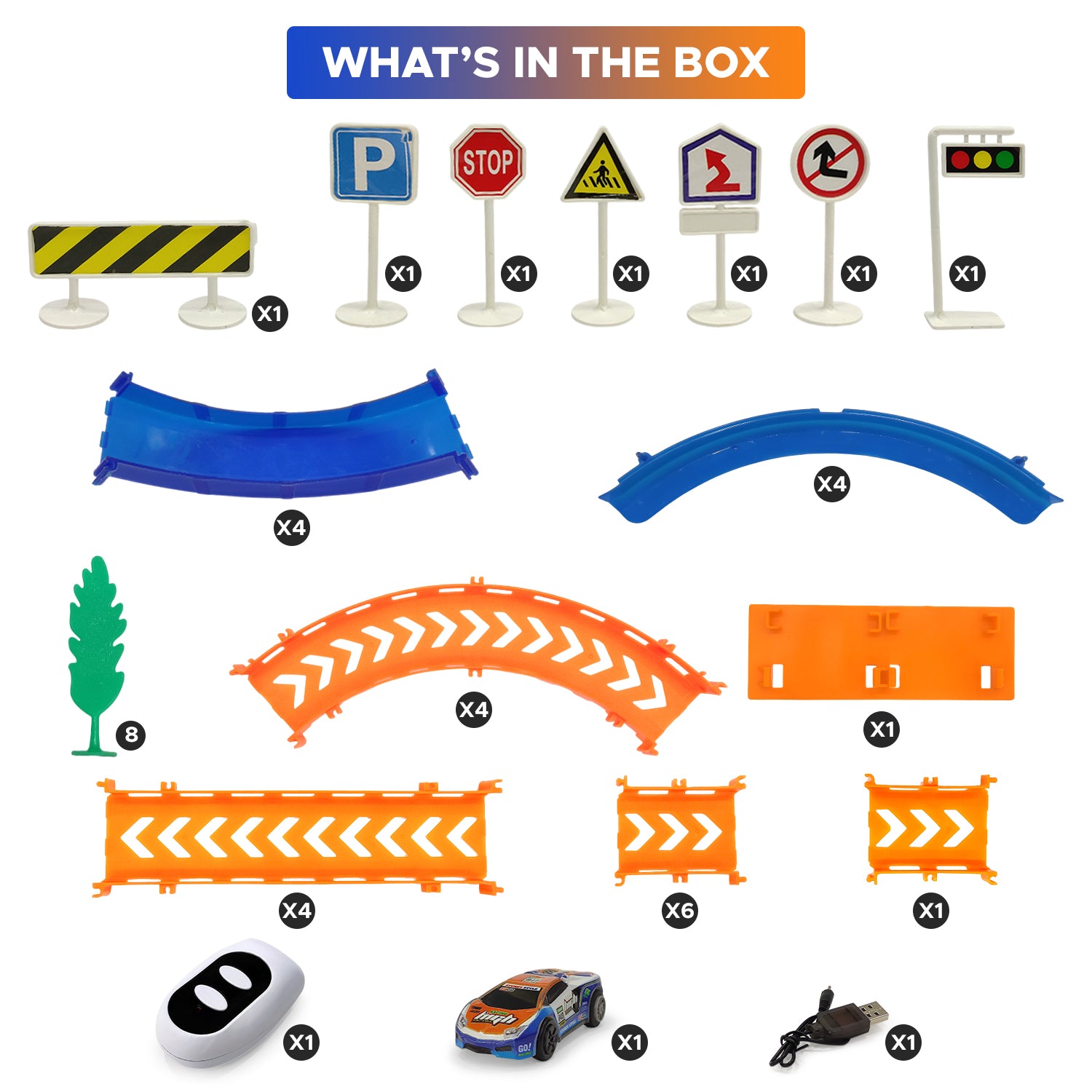 Car Racing Track Set - Car Race Track Toy for Kids Ages 3+ | Boys & Girls Toy | NHR
