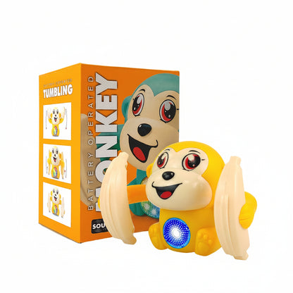 Fun Nation Dancing and Spinning Tumble Monkey Toy with Light and Music Sound Control… - product image 1 | Fun Nation