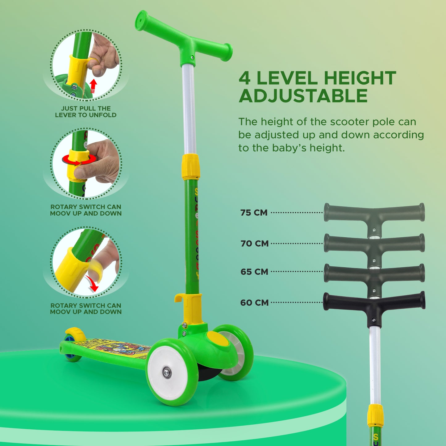 Fun Nation Smart Kick Scooter for Kids (Choose Any Color) - product image 25 | Fun Nation