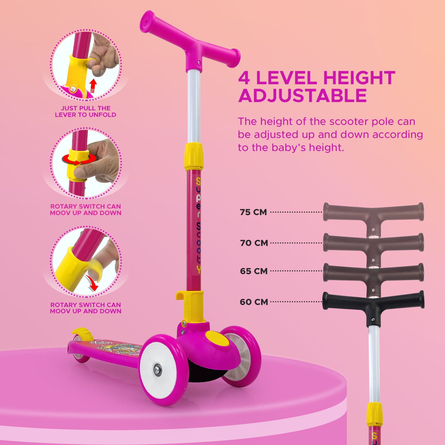 Fun Nation Smart Kick Scooter for Kids (Choose Any Color) - product image 18 | Fun Nation