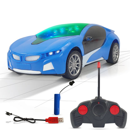 NHR Remote Control Car with LED Light, 4 Function, Racing Car (Choose Any color)