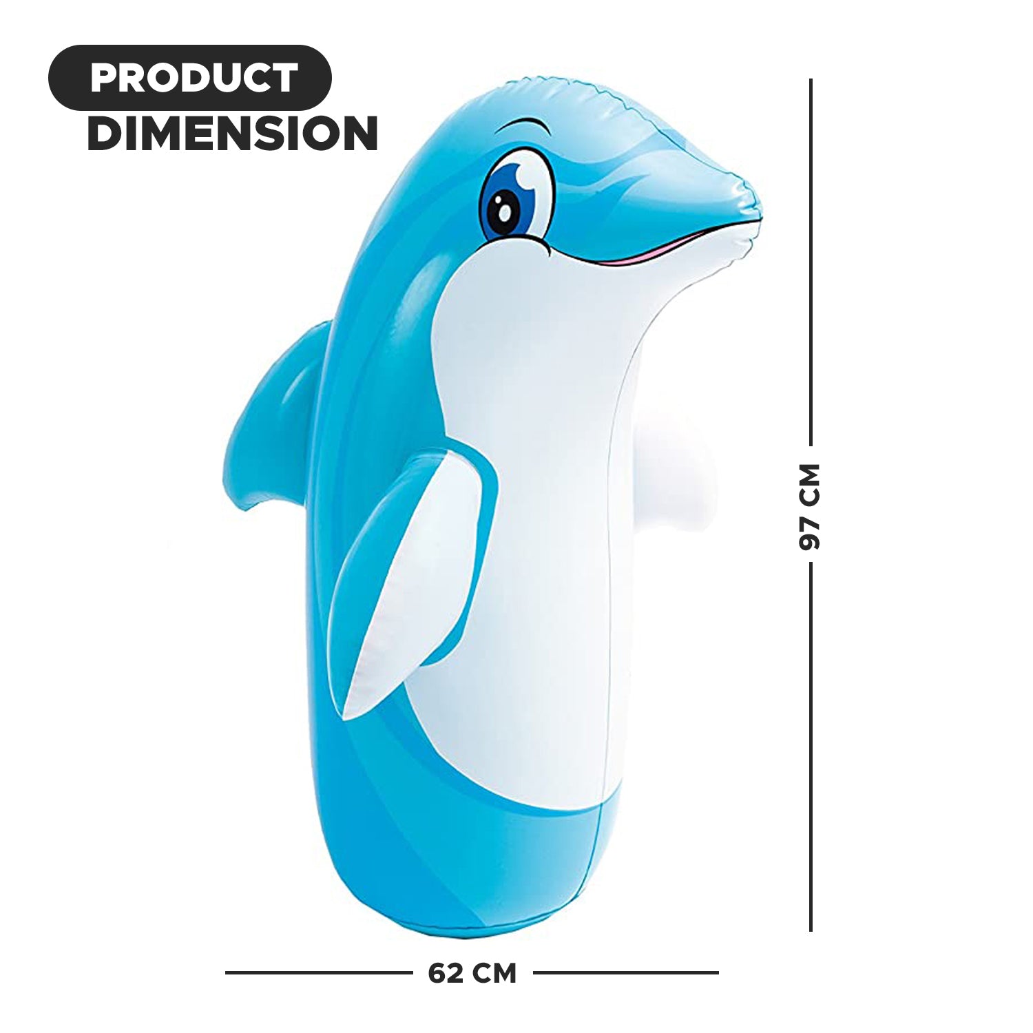 Fun Nation Hit Me Inflated Toy for Kids Inflatable Water Filled Base (in Different S… - product image 6 | Fun Nation