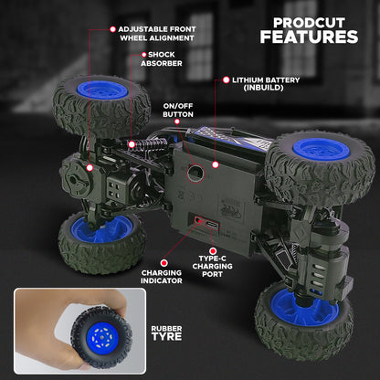Fun Nation Rock Crawler 4 Wheel Remote Control Racing Car Age 4+ Years - product image 4 | Fun Nation