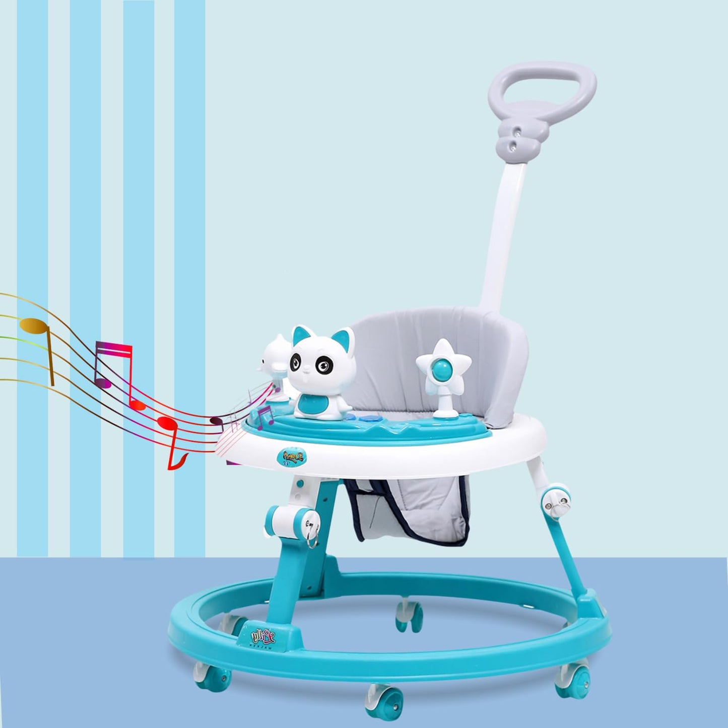 Dash Baby Walker with Music, Lights & Parent Handle - product image 3
