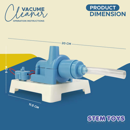 FUN NATION DIY Vacuum Cleaner STEM Toy Kit for Kids, Electric Science Project Learni… - product image 4 | Fun Nation