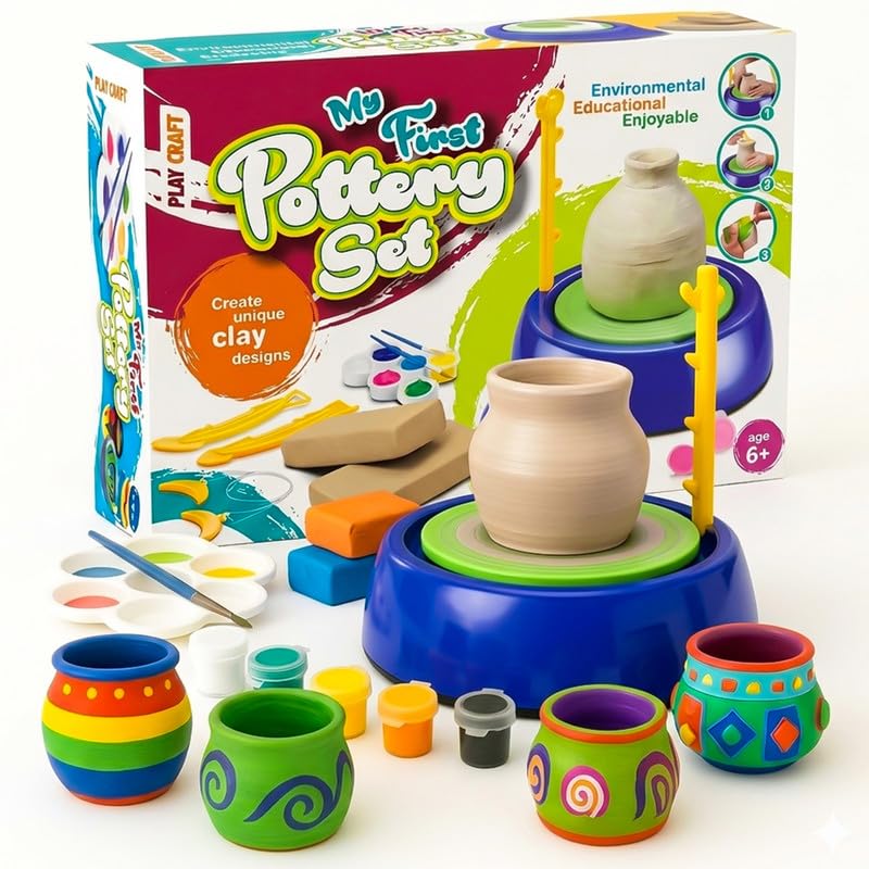 FUN NATION Pottery Making Kit for Kids - product image 1 | Fun Nation
