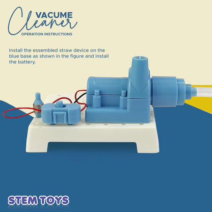FUN NATION DIY Vacuum Cleaner STEM Toy Kit for Kids, Electric Science Project Learni… - product image 2 | Fun Nation