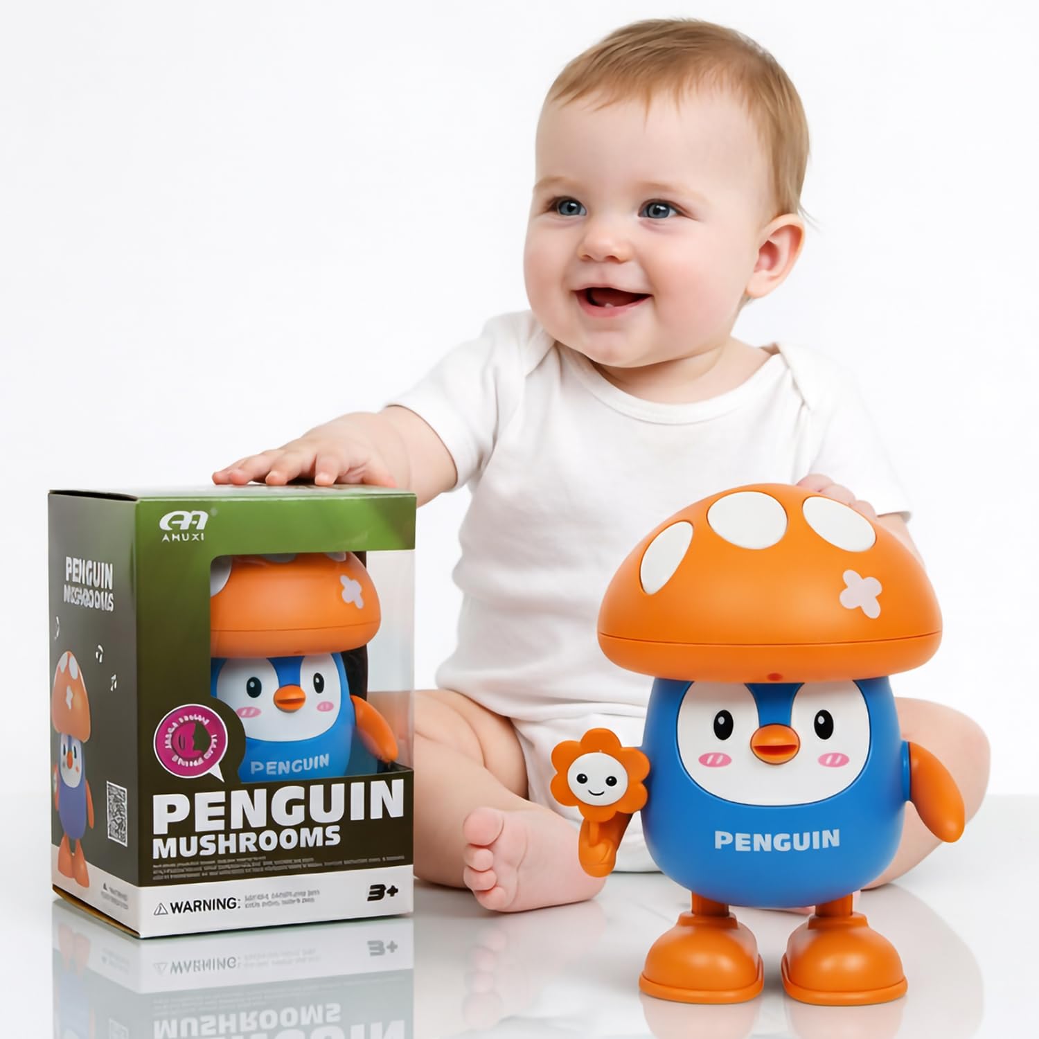 Fun Nation Dancing Mushroom Musical Toy with Lights - lifestyle product image