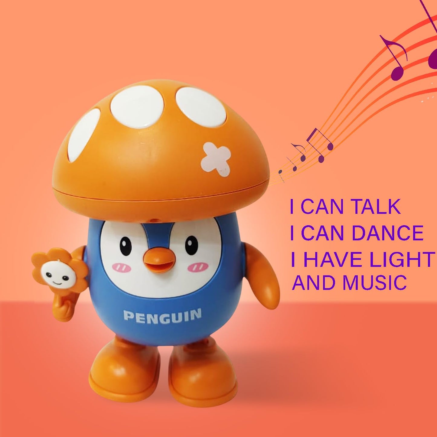 Fun Nation Dancing Mushroom Musical Toy with Lights - product image 3