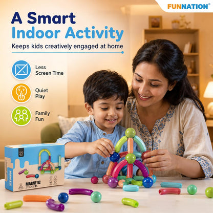 FUN NATION Magnetic Building Blocks for Kids - product image 6 | Fun Nation