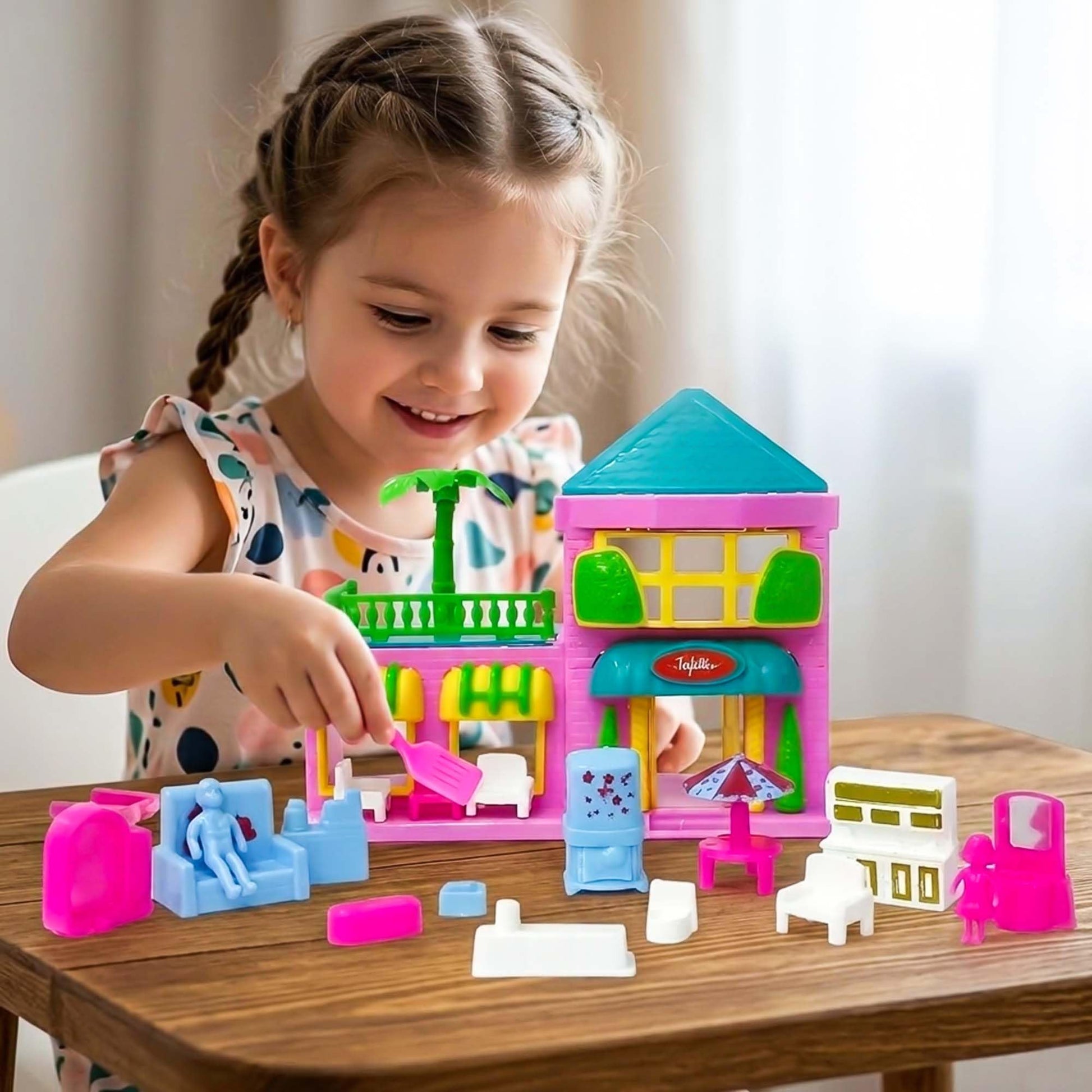 Fun Nation Loving Family Doll House Play Set - product image 2