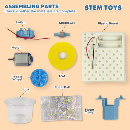 FUN NATION STEM Electric Flying Snow Science Kit for Kids, DIY Electric Experiment L… - product image 3 | Fun Nation