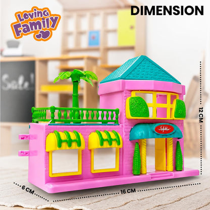 Fun Nation Loving Family Doll House Play Set - product image 3