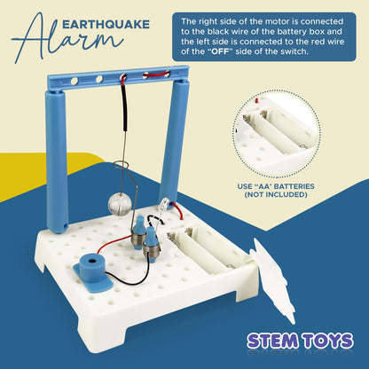 FUN NATION DIY Earthquake Alarm STEM Toy Kit for Kids, Electric Science Project Lear… - product image 6 | Fun Nation