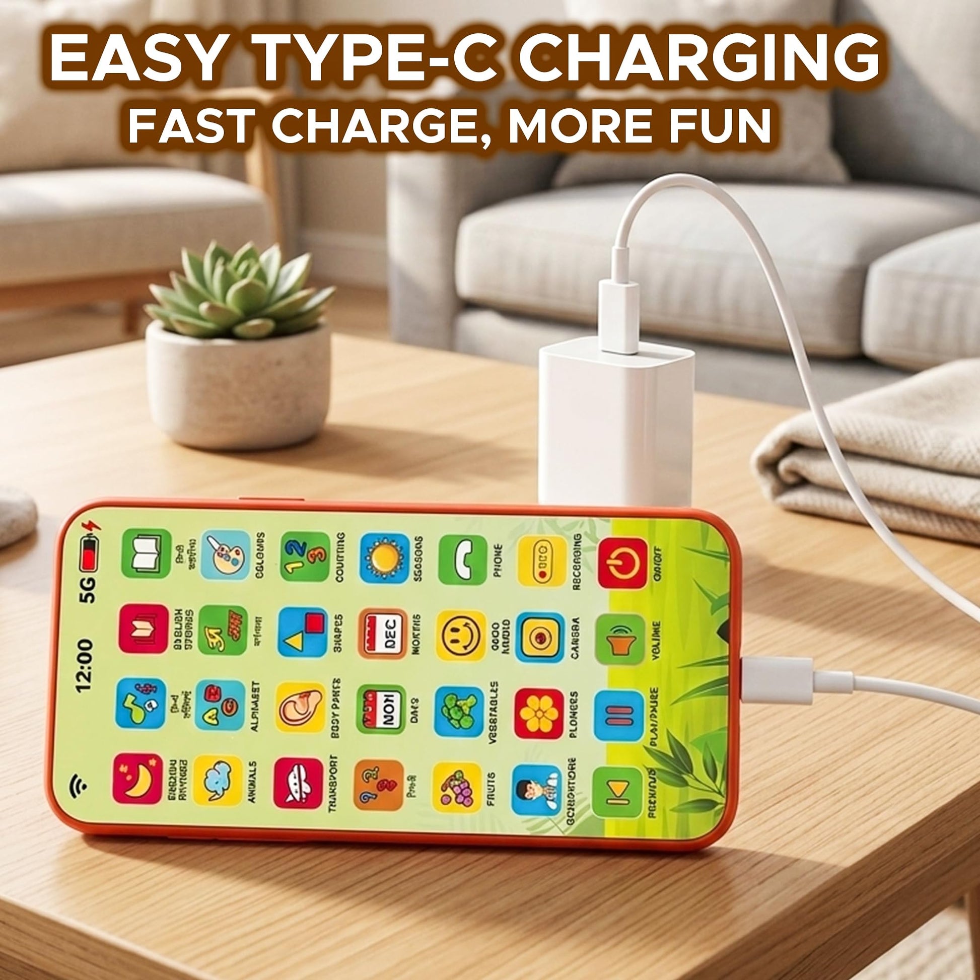 Fun Nation Educational Talking Phone Toy with 28 Modes - product image 3