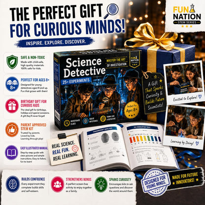 Fun Nation Science Detective Kit 25+ Experiments - product image 6 | Fun Nation