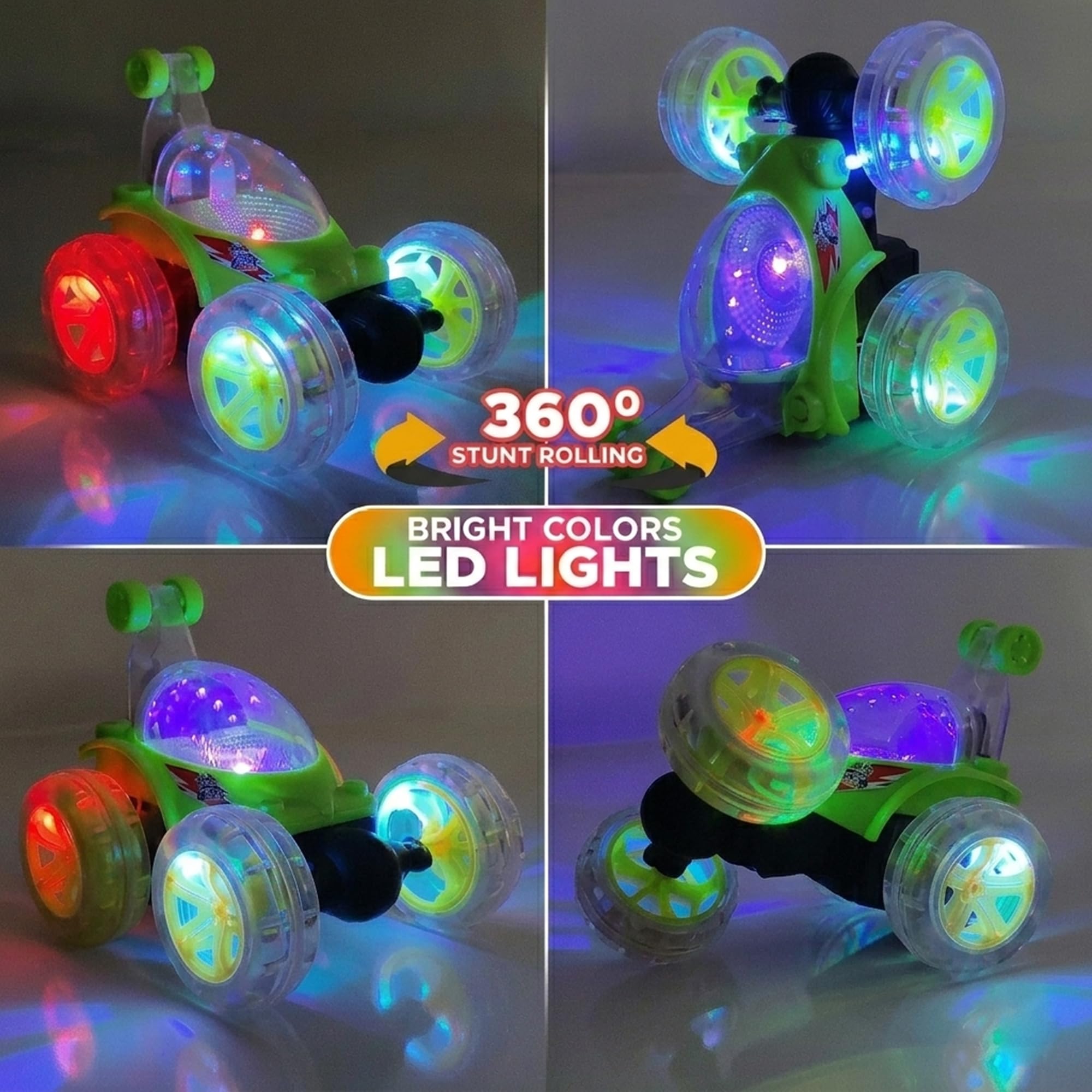 Fun Nation RC Stunt Car with Smoke Spray & 360° Spins - product image 5