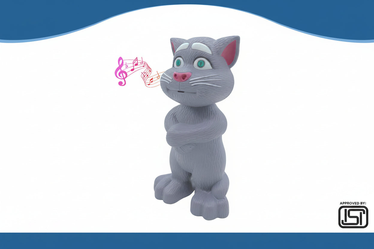 Fun Nation Talking Tom Ca, Interactive Musical Toy (Choose Any Color) - product image 6 | Fun Nation