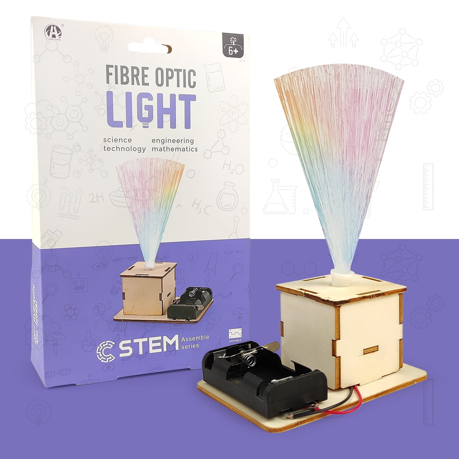 NHR DIY Light | STEM Toys | Science Project Kit Educational Toy For Kids 6+ Years | STEM Toys For Experiment Purpose