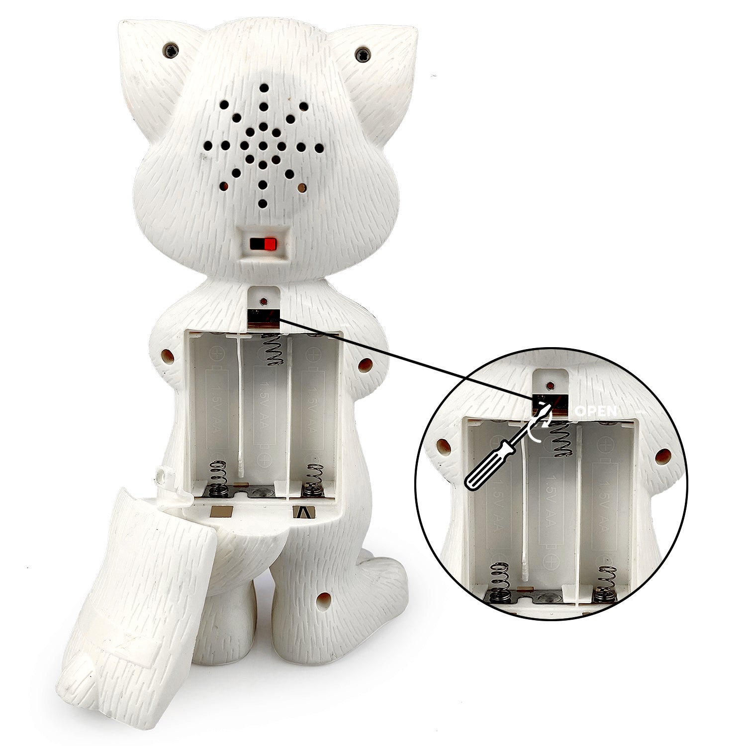 NHR Talking Tom Ca, Interactive Musical Toy (Choose Any Color)