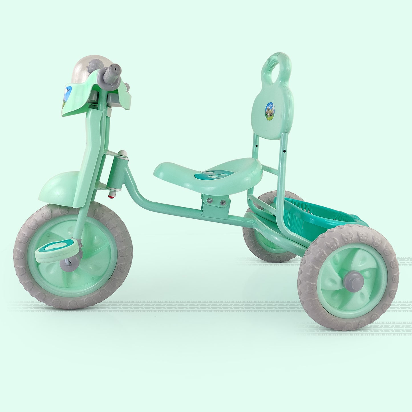 Dash Vega Musical Tricycle with Storage Basket and Lights (Choose Any Color)