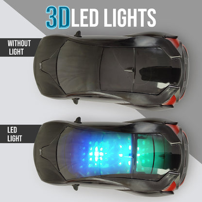 Fun Nation Chargeable 3D Remote Control Lighting Famous Car for Kids, (Red & Black) - product image 3 | Fun Nation