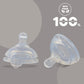 PUR Gentle Touch Wide Neck Silicone Nipple (L Size, Pack of 2)