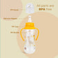 PUR Anti Colic Slim Neck Feeding Bottle with Grip Handle (250ml, Choose Any Color)