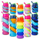 NHR Silicone water bottle folding water bottle ( Multicolor ) 500 ml Bottle ( Pack of 1 )