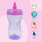 PUR 5508 Click & Lock Sippy Cup 360ml / 12oz (Pink, 12+ Months)