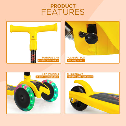 Fun Nation 4 Level Adjustable Height Smart Kick Scooter With LED Light Up Wheels - product image 19 | Fun Nation