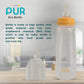 PUR 9027 Eco Feeding Bottle: BPA-Free, Ergonomic Design (Choose Any Color)