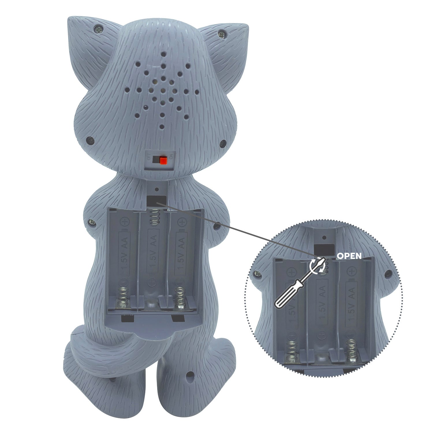 NHR Talking Tom Ca, Interactive Musical Toy (Choose Any Color)