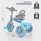 Dash Discover Kids Tricycle with Music, Light- Upto 5 Years (In Different Colors)