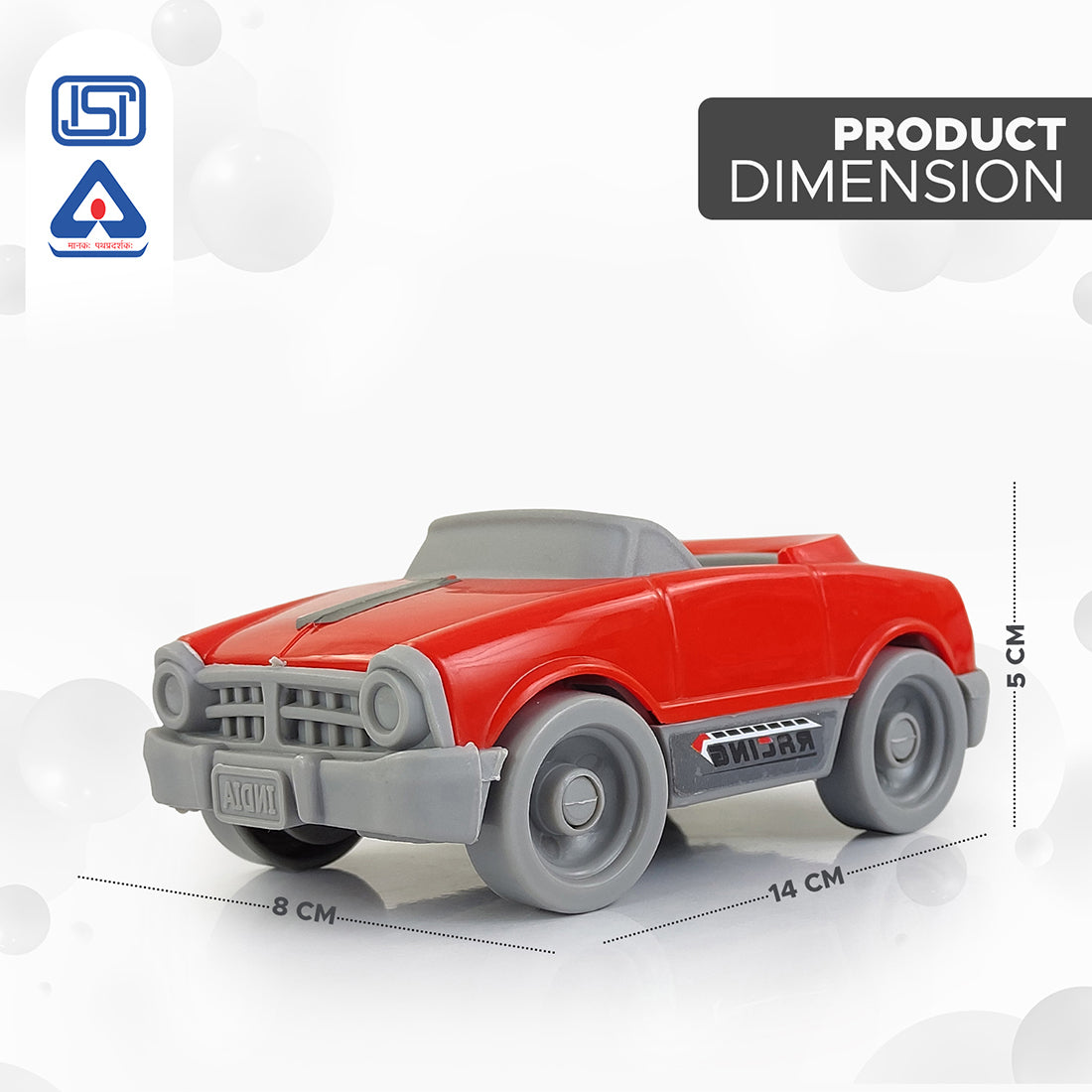 NHR Dinky Push Car Toy Car for Kids (Choose any Color)