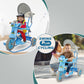 Dash Vega Musical Tricycle for Kids with Canopy and Parent Push Handle (Choose Any Color)