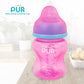 PUR Multi Grasp Baby Sipper Bottle, Bottle for Baby (Pink)