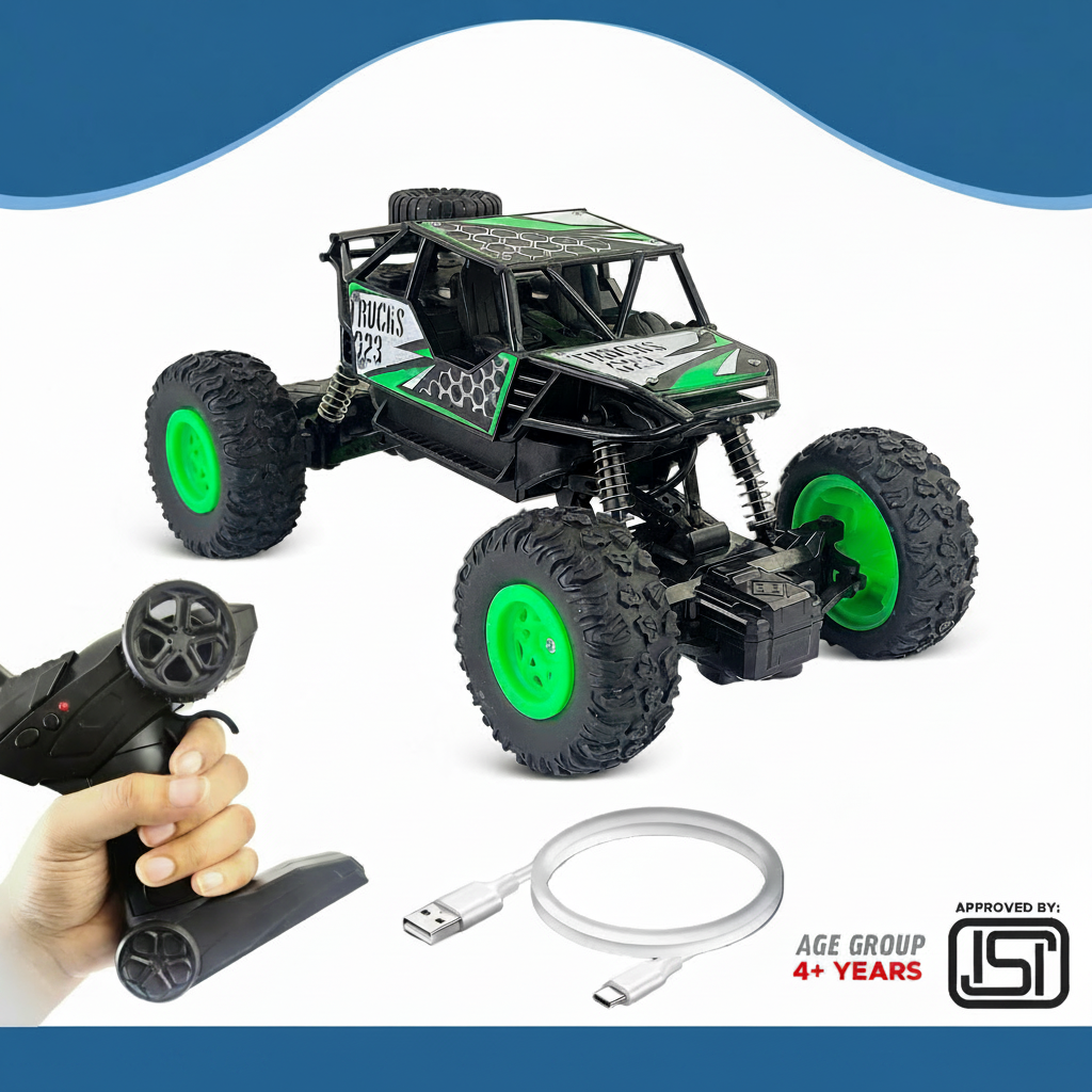 Fun Nation Rock Crawler 4 Wheel Remote Control Racing Car Age 4+ Years - product image 8 | Fun Nation