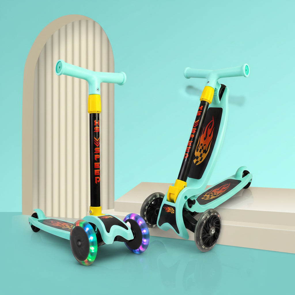 Fun Nation 4 Level Adjustable Height Smart Kick Scooter With LED Light Up Wheels - product image 18 | Fun Nation