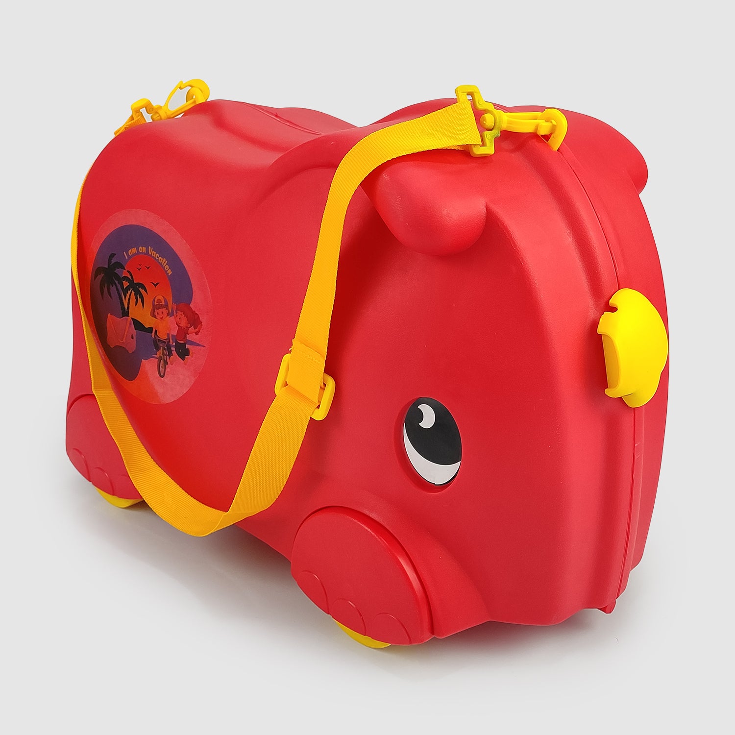 NHR Ride-On with Toy Case for Kids, Baby Ride-On/Portable Travel Case for Toddlers & Babies (Up to 25kg)