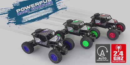 Fun Nation Rock Crawler 4 Wheel Remote Control Racing Car Age 4+ Years
